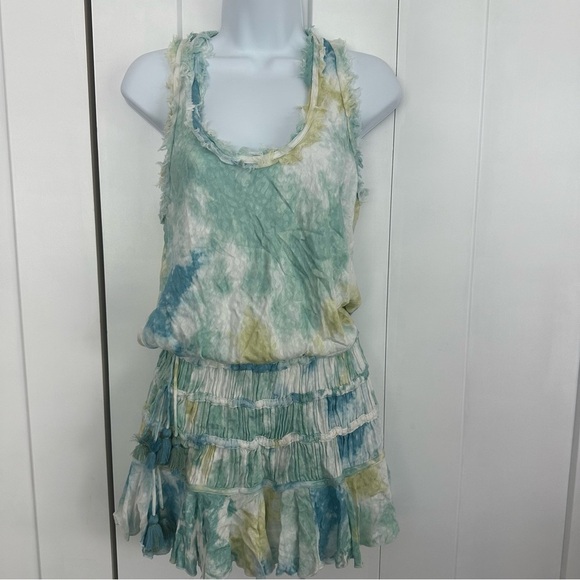 Gab Kate Dresses & Skirts - Gab❤️Kate - In the Waves - Tie Dye Dress / Coverup Medium